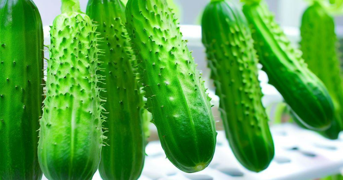 Hydroponic Cucumbers The succulent way Urban House Garden