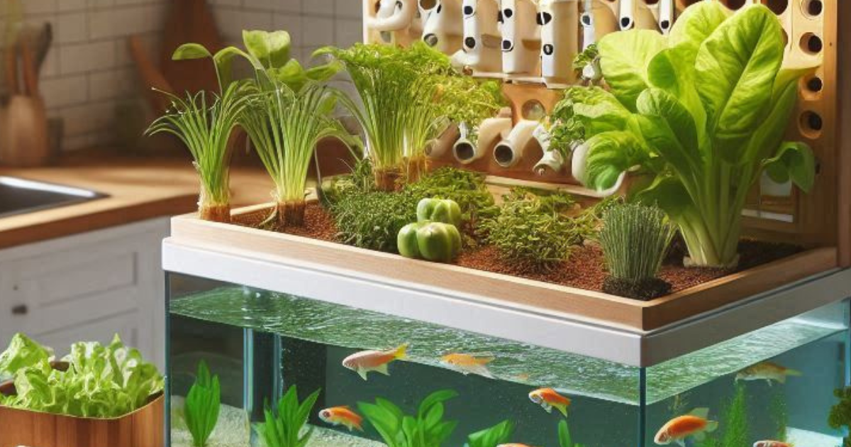 Hydroponic Fish Tank