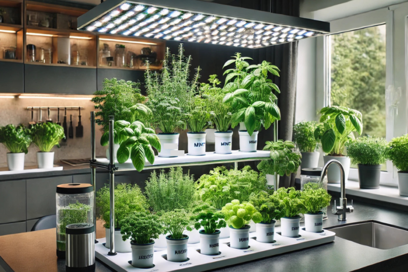 Hydroponic Herb Garden